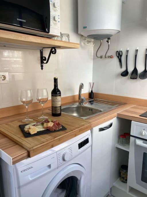 Coqueto Apartamento De Playa Con Piscina Y Terraza Valencia Eksteriør bilde