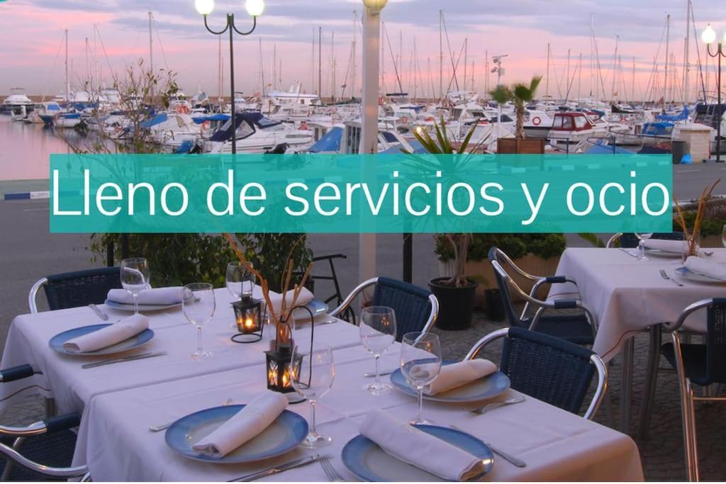 Coqueto Apartamento De Playa Con Piscina Y Terraza Valencia Eksteriør bilde